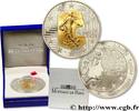 FRANCE Belle Épreuve 5 Euro LA SEMEUSE (avec insert or) FRANCE Pessac - Monnaie de Paris 2004 (37mm, 24,9g, 12h) -