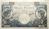 FRANCE 1000 Francs COMMERCE ET INDUSTRIE FRANCE 1000 Francs COMMERCE ET INDUSTRIE 1944 AU -