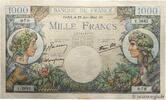 FRANCE 1000 Francs COMMERCE ET INDUSTRIE FRANCE 1000 Francs COMMERCE ET INDUSTRIE 1944 AU -