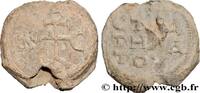 THE HERACLIUS DYNASTY (602-717) Sceau en plomb BYZANTIUM - SIGILLOGRAPHY Constantinople Ve-VIIIe siècle (20,5mm, 8,93g, 12h) -