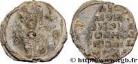 THE HERACLIUS DYNASTY (602-717) Sceau en plomb BYZANTIUM - SIGILLOGRAPHY Constantinople Ve-VIIIe siècle (21mm, 5,98g, 12h) -