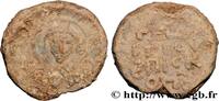 THE HERACLIUS DYNASTY (602-717) Sceau en plomb BYZANTIUM - SIGILLOGRAPHY Constantinople Ve-VIIIe siècle (20,5mm, 12,52g, 12h) -