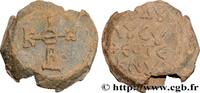 THE HERACLIUS DYNASTY (602-717) Sceau en plomb BYZANTIUM - SIGILLOGRAPHY Constantinople Ve-VIIIe siècle (25,5mm, 15,33g, 12h) -