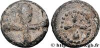 THE HERACLIUS DYNASTY (602-717) Sceau en plomb BYZANTIUM - SIGILLOGRAPHY Constantinople Ve-VIIIe siècle (18mm, 12,70g, 12h) -