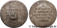 FRANCE Médaille, Propagande républicaine DEUXIÈME RÉPUBLIQUE 75 - Paris 1850 (49,5mm, 24,67g, 12h) -