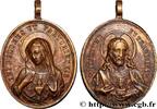 FRANCE Médaille, Vierge Marie et Christ MÉDAILLES RELIGIEUSES n.d. (35mm, 9,33g, 12h) -