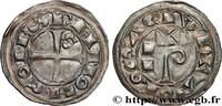FRANCE Denier ou raimondin LANGUEDOC - COUNTY OF TOULOUSE - WILLIAM IX OF AQUITAINE Toulouse s.m. (19,5mm, 1,31g, 7h) -