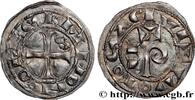 FRANCE Denier ou raimondin LANGUEDOC - COUNTY OF TOULOUSE - WILLIAM IX OF AQUITAINE Toulouse s.m. (18,5mm, 1,25g, 12h) -
