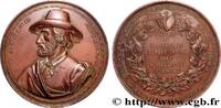 FRANCE Médaille, Antoine Wiertz, Inauguration du monument MONUMENTS Belgique, Ixelles 1881 (74,5mm, 148,13g, 12h) -