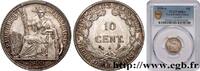 FRENCH INDOCHINA 10 Centièmes FRENCH INDOCHINA Paris 1900 (19mm, 2,72g, 6h) -