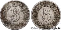 NEW CALEDONIA 5 (Centimes) Société anonyme Le Nickel NEW CALEDONIA 1881 (20,4mm, 3,60g, 5h) -