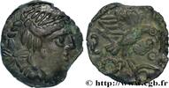 FRANCE Bronze “à l’aigle et au serpent” GALLIA - CARNUTES (Beauce area) Chartres (28) c. avant 52 AC. (16mm, 2,99g, 9h) -