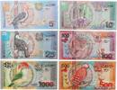 SURINAM 5 à 1000 Gulden Lot SURINAM 5 à 1000 Gulden Lot 2000 UNC -