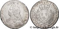FRANCE Écu aux branches d'olivier, buste habillé LOUIS XV THE BELOVED Aix-en-Provence s.m. (40mm, 29,62g, 6h) -