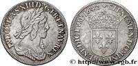 FRANCE Quart d'écu, buste drapé et cuirassé (2e buste de LOUIS XIII Paris, Monnaie de Matignon 1642 (27,5mm, 6,68g, 6h) -