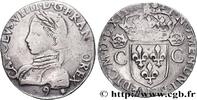 FRANCE Teston, 2e type CHARLES IX Rennes 1564 (27,5mm, 9,31g, 9h) -