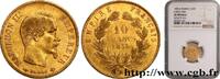 FRANCE 10 francs Napoléon III tête nue, grand module SECOND EMPIRE Paris 1855 (19mm, 3,20g, 6h) -