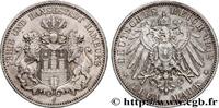 GERMANY - FREE CITY OF HAMBURG 3 Mark GERMANY - FREE CITY OF HAMBURG Hambourg - J 1912 (33mm, 16,68g, 12h) -