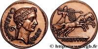 FRANCE Médaille, Reproduction d’un denier de Jules César REPRODUCTIONS Monnaie de Paris n.d. (41mm, 38,64g, 12h) -