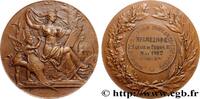 FRANCE Médaille de récompense, Bonaparte-Bourbon-Fontanes ENSEIGNEMENT 1912 (50,5mm, 62,33g, 12h) -