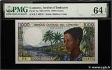 COMOROS 1000 Francs COMOROS 1000 Francs 1976 UNC- -