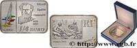 FRANCE 1/4 Euro ÉDOUARD MANET (rectangle 30 x 21 mm) FRANCE Pessac 2008 (mm, 15g, 12h) -