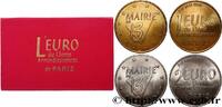FRANCE Coffret 1 et 2 Euro de Paris FRANCE 1998 (mm, g, 12h) -