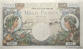 FRANCE 1000 Francs COMMERCE ET INDUSTRIE FRANCE 1000 Francs COMMERCE ET INDUSTRIE 1944 UNC- -
