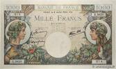 FRANCE 1000 Francs COMMERCE ET INDUSTRIE FRANCE 1000 Francs COMMERCE ET INDUSTRIE 1944 UNC- -