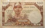 FRANCE 100 Francs TRÉSOR PUBLIC FRANCE 100 Francs TRÉSOR PUBLIC 1955 VG -