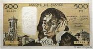 500 Francs PASCAL 1968 FRANKREICH FRANKREICH 500 Francs PASCAL 1968 fSS fSS