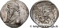 Post-hellenistic 1 (30 BC to 227 AD) Drachme PARTHIAN KINGDOM - MITHRADATES II Rhagae, Parthie c. 109 - 96/95 AC. (22mm, 4,08g, 12h) -