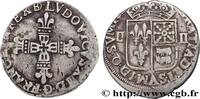 FRANCE Quart d'écu de Béarn LOUIS XIII Pau n.d. (29mm, 9,38g, 3h) -