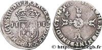 FRANCE Quart d’écu, écu de face, 4e type HENRY IV Saint-André de Villeneuve-lès-Avignon 1603 (30,5mm, 9,53g, 4h) -