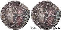 FRANCE Quart d'écu, croix feuillue de face HENRY IV Rennes 1603 (30mm, 9,63g, 5h) -
