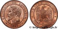 FRANCE Deux centimes Napoléon III, tête nue SECOND EMPIRE Marseille 1855 (20mm, 2,07g, 6h) -
