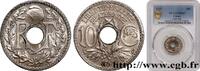 FRANCE 10 centimes Lindauer III REPUBLIC 1937 (21mm, 4g, 6h) -