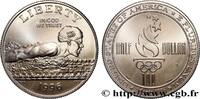 UNITED STATES OF AMERICA 1/2 Dollar Centenaire des Jeux Olympiques, natatio UNITED STATES OF AMERICA San Francisco - S 1996 (30,6mm, 11,34g, 6h) -