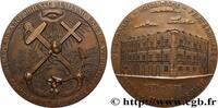 FRANCE Médaille, Grande Oriente Lusitano FRANC - MAÇONNERIE n.d. (89,5mm, 226,74g, 12h) -