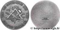 FRANCE Médaille, Les réformateurs unis FRANC - MAÇONNERIE 92 - La Garenne-Colombes 1993 (49,5mm, 39,57g, 12h) -