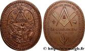 FRANCE Médaille, Les Frères Unis, Inséparables, Les trois FRANC - MAÇONNERIE Monnaie de Paris 1775/1975 (58,5mm, 79,76g, 12h) -