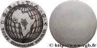 FRANCE Médaille, Grand Rite Traditionnel de l'Afrique de FRANC - MAÇONNERIE n.d. (59,5mm, 86,17g, 12h) -
