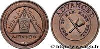 FRANCE Médaille, Son of man, Mark Well FRANC - MAÇONNERIE n.d. (32,5mm, 17,39g, 12h) -