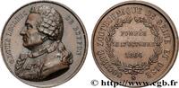 FRANCE Médaille, Georges-Louis Leclerc, comte de Buffon, ACADÉMIES ET SOCIÉTÉS SAVANTES 1864 (28mm, 10,22g, 12h) -