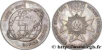 FRANCE Médaille, Centenaire de la Loge “Zur Treue”, Orien FRANC - MAÇONNERIE Allemagne, Berlin 1972 (40mm, 25,54g, 12h) -