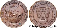 FRANCE Médaille, Lodge Polkemmet Whitburn n°927 FRANC - MAÇONNERIE n.d. (25,5mm, 8,07g, 12h) -