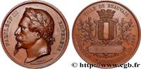 FRANCE Médaille, Exposition industrielle EXPOSITIONS 60 - Beauvais 1869 (50,5mm, 57,83g, 12h) -