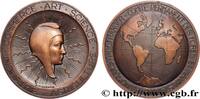 FRANCE Médaille, Comité permanent des foires et manifesta QUATRIÈME RÉPUBLIQUE Monnaie de Paris (1952) (76,5mm, 177,64g, 12h) -
