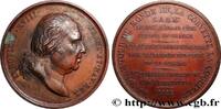 FRANCE Médaille, Voyage de la corvette “La Coquille” LOUIS XVIII 1822 (50,5mm, 56?62g, 12h) -