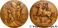 FRANCE Médaille, Exposition Universelle de Bruxelles EXPOSITIONS UNIVERSELLES Belgique, Bruxelles 1910 (70mm, 125,74g, 12h) -